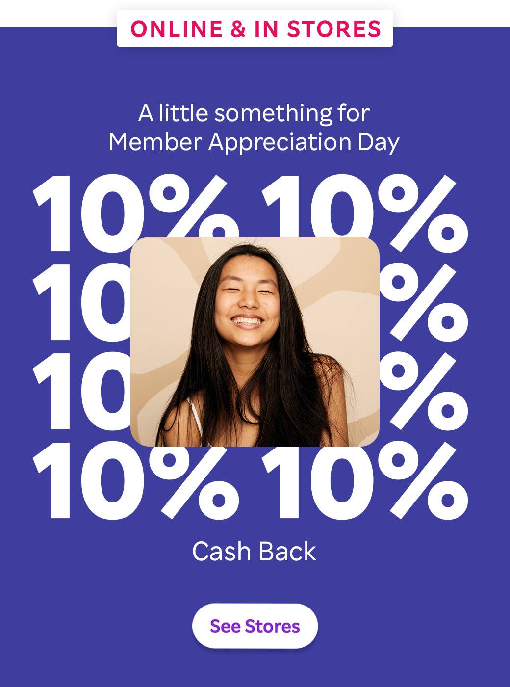 Online & In Stores - Say hello to Double Cash Back. See Stores