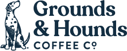 Grounds & Hounds Coffee Co. logo