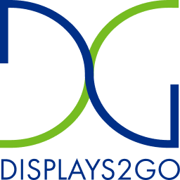 Displays2go logo